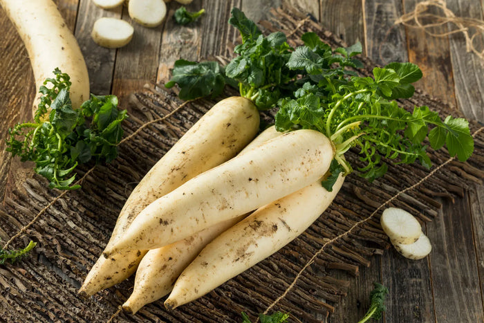 Cabbage and Daikon Radish Stir-fry