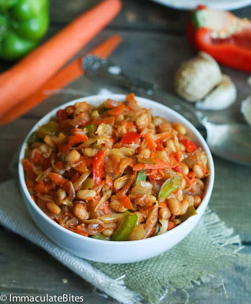South African Chakalaka Bean Salad