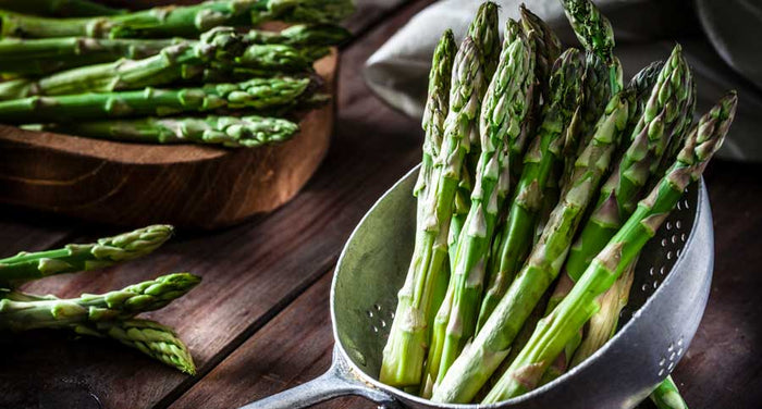 Ginger Almond Asparagus